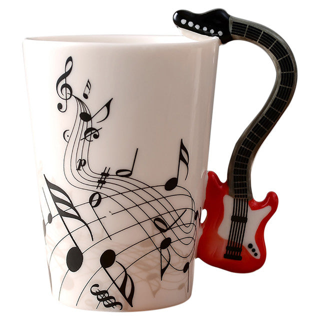 Creative Electric Guitar Mug