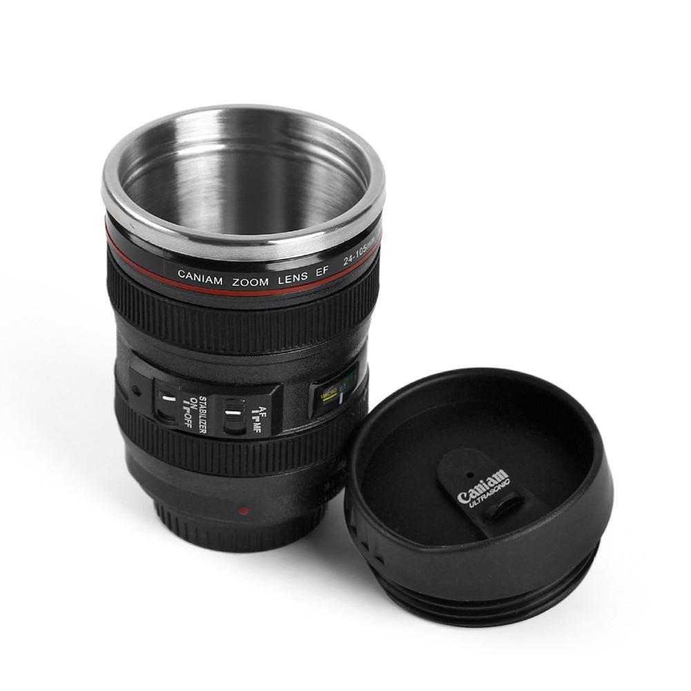 Creative Camera Lens Shape Coffee Mug