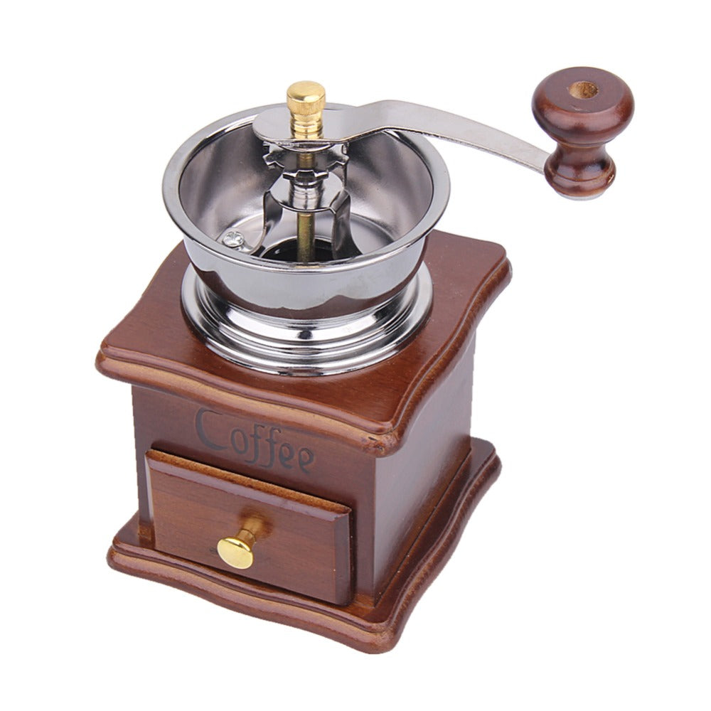 Classical Wooden Manual Coffee Grinder