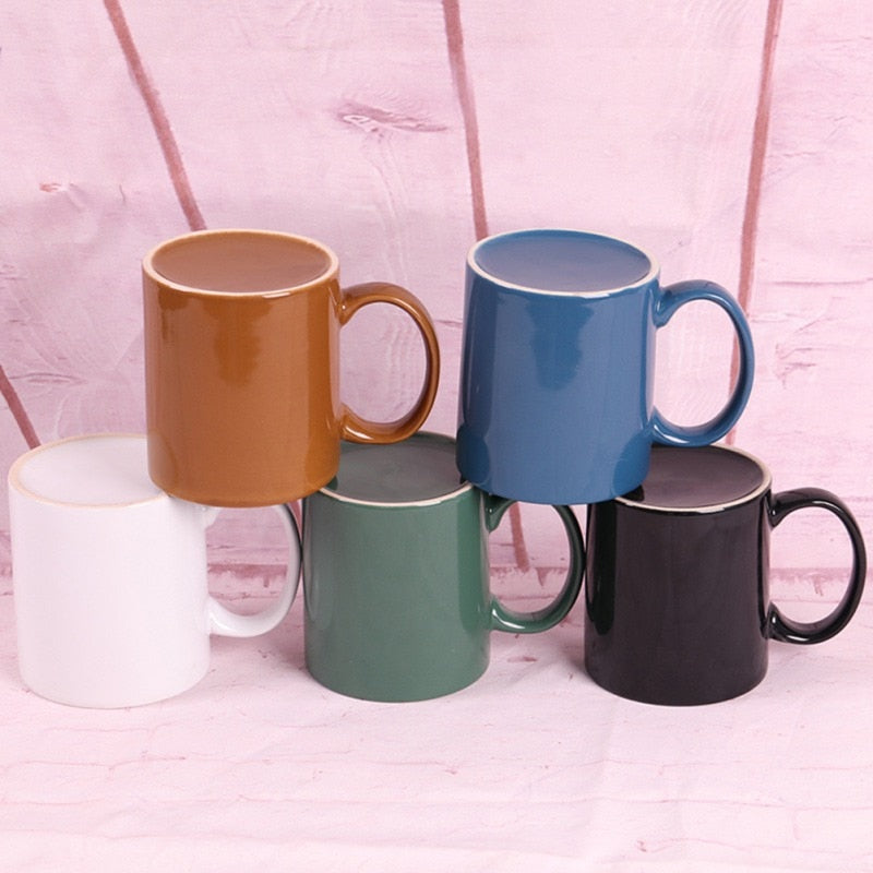 Innovative Color Milk Ceramic Cup