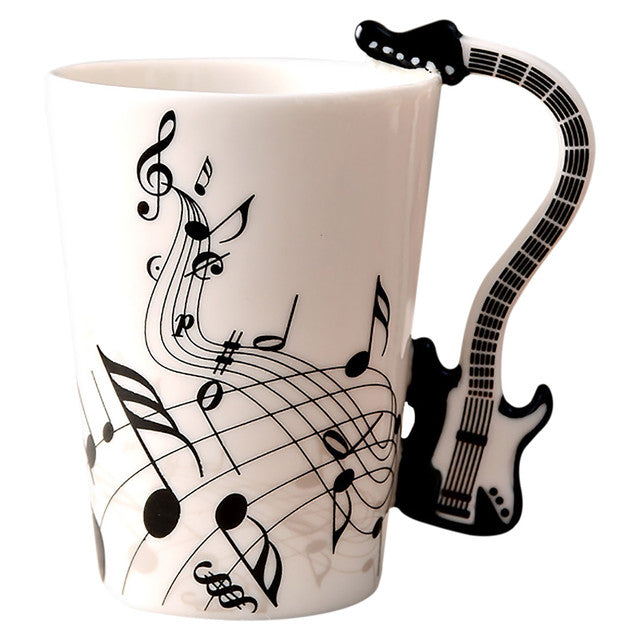 Creative Electric Guitar Mug – Grand Prix Coffee