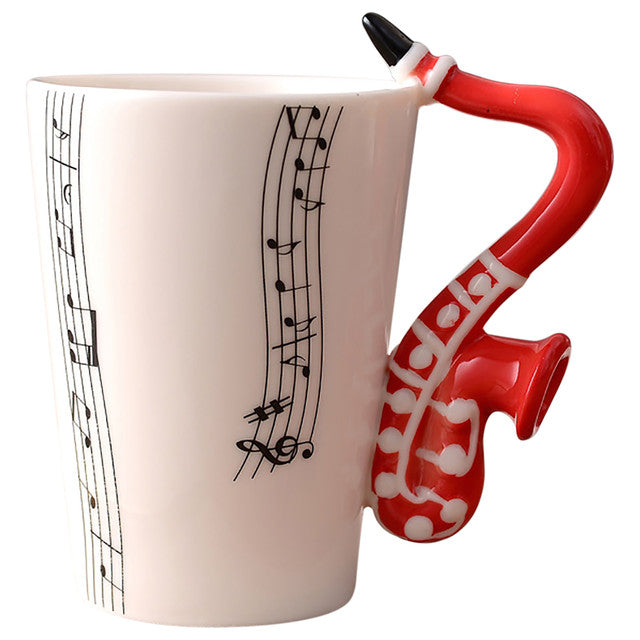 Creative Electric Guitar Mug