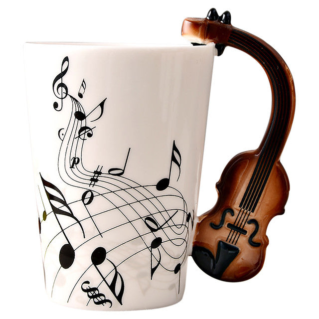 Creative Electric Guitar Mug