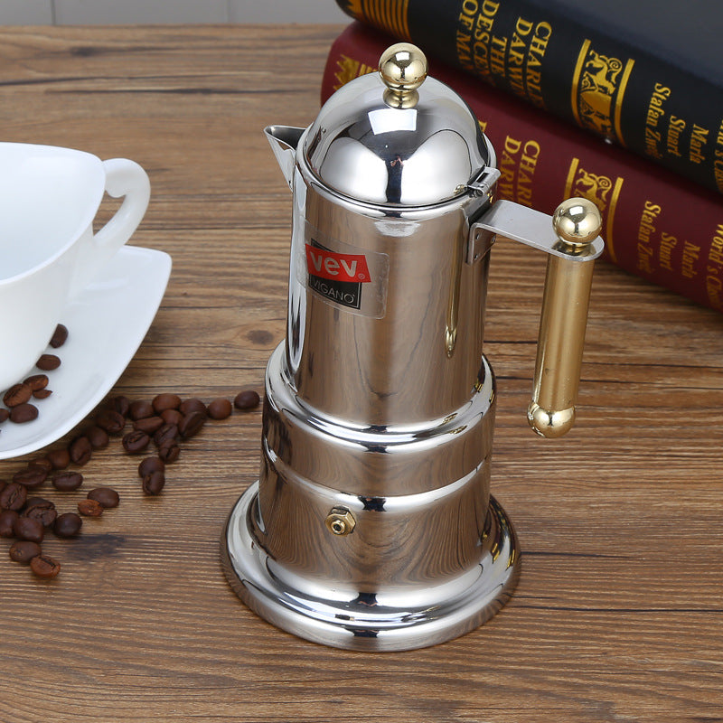 Stainless Steel Coffee/Mocha Pot