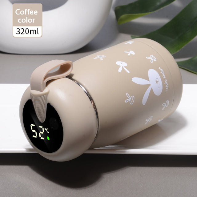 Portable Coffee Thermos Bottle Smart Insulation