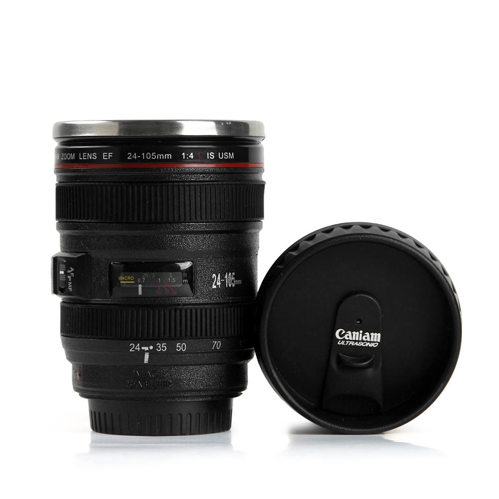 Creative Camera Lens Shape Coffee Mug