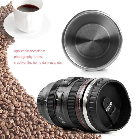 Creative Camera Lens Shape Coffee Mug