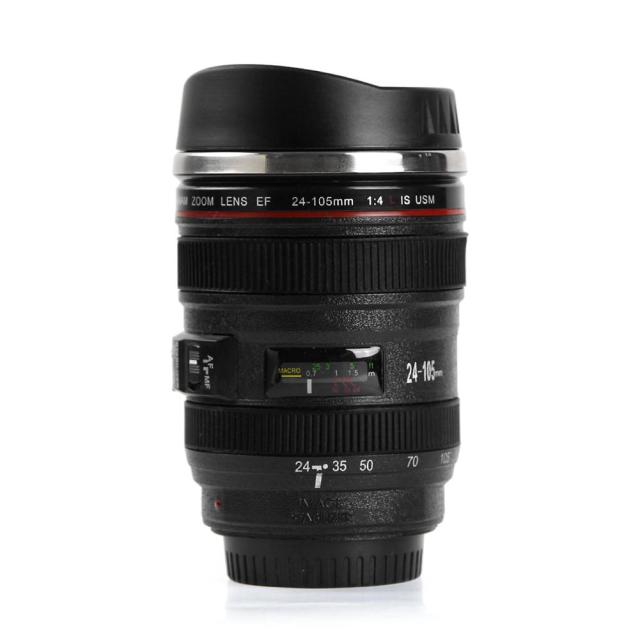 Creative Camera Lens Shape Coffee Mug