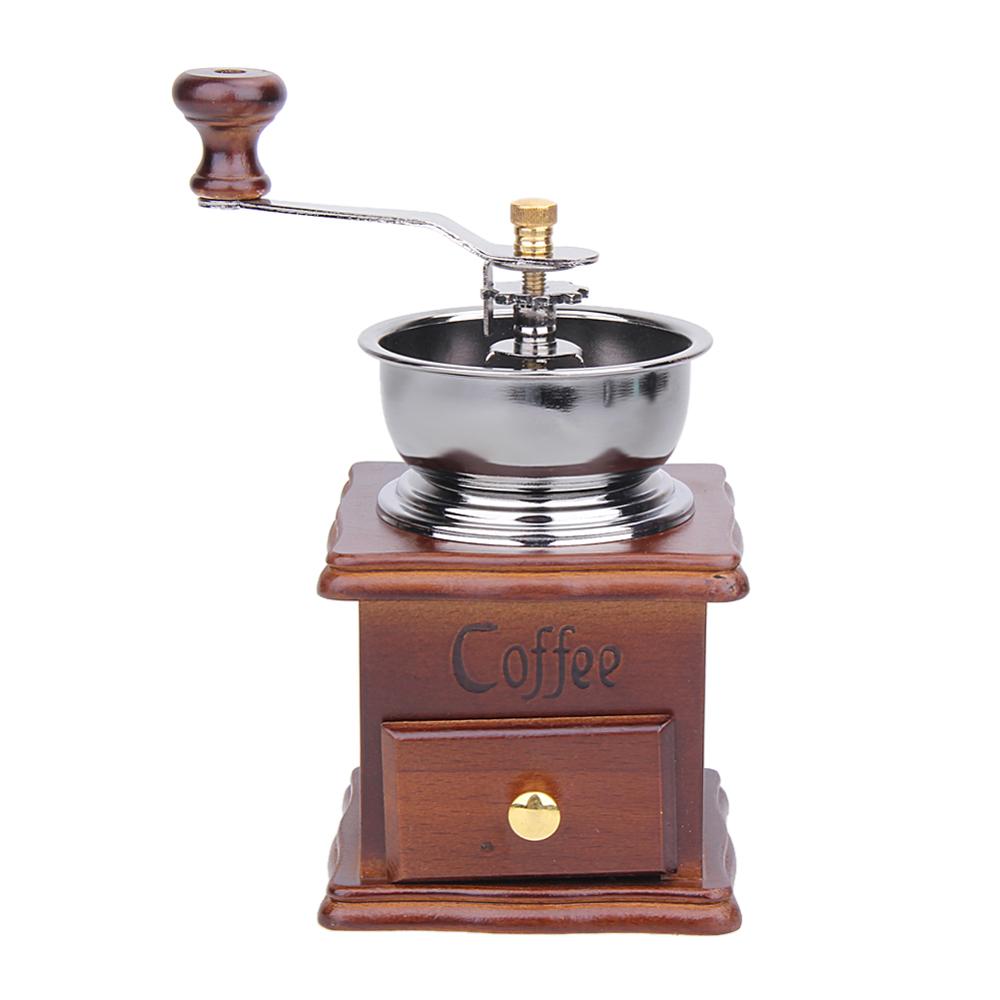 Classical Wooden Manual Coffee Grinder