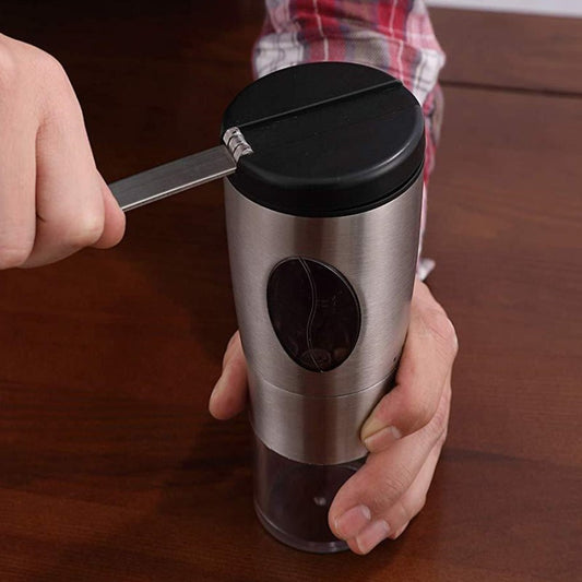 Foldable Handle Stainless Steel Coffee Grinder