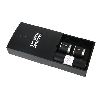 Thermos Coffee Cup Gift With Three Portable Cup LidStainless Steel Vacuum Mug Thermal Mug Drink Water Bottle Thermo Cup 600ml